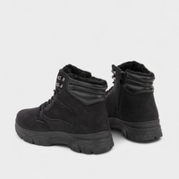 Дамски зимни боти с топъл хастар в черно B3110-1 black