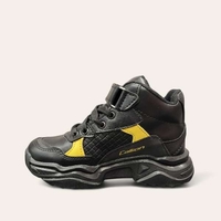 Детски високи кецове в черен цвят 053 black