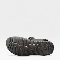 Мъжки кожени чехли в черно HM086-1 black