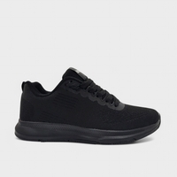 Черни дамски маратонки с мрежичка модел: W108027 black