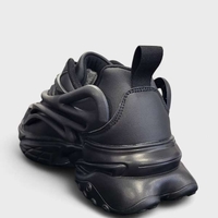 Мъжки дизайнерски модел маратонки в черен цвят BX-49A black