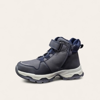 Детски боти за момче в син цвят с лепенка W585020 navy
