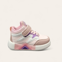Детски високи кецове с лепенка за момиче модел: W582003 pink