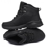 Мъжки зимни обувки в черен цвят модел: 31055-1 Black