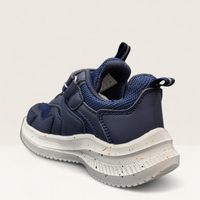 Детски маратонки с лепенка в тъмносин цвят W585080 navy