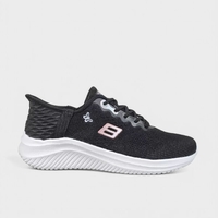 Дамски маратонки с мрежичка и лека подметка D2344-1 black
