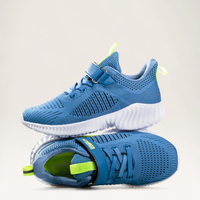 Детски спортни обувки с лепенка и дишащ текстил 30920-2 navy