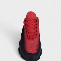 Мъжки маратонки в червено и черно, по дизайн на Nike – BL-7 Red