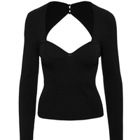 Ribbed knit top