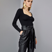 Ribbed knit top