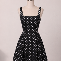 Dress with dots