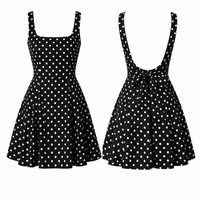 Dress with dots