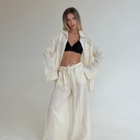 Linen white set