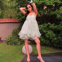 Monaco mint dress