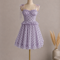 Purple charm dress