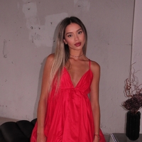 Ella Mini Dress – Red