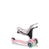 Тротинетка Globber 4 в 1 GO UP Sporty Lights - Пепел от рози