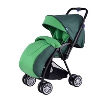 Комбинирана количка Zooper Salsa Apple Green Plaid, зелена