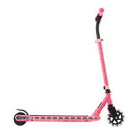 Електрическа тротинетка със светещи платформа и колела GLOBBER E-MOTION 6 - розова