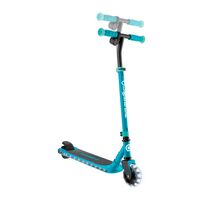 Електрическа тротинетка със светеща платформа и колела GLOBBER E-MOTION 6 - изумрудено зелена