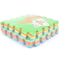 Детски пъзел-килим от EVA пяна, с цифри (0-9), 29x29см