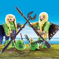 Детски конструктор Playmobil, Raffnut and Taffnut