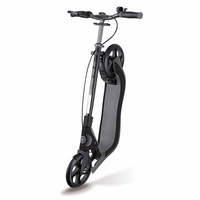Сгъваема тротинетка за възрастни Globber ONE NL 205 DELUXE - сива