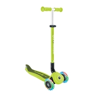 Сгъваема тротинетка с родителски контрол 5 в 1 Globber Go Up Active Lights, лайм