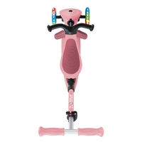 Сгъваема тротинетка с родителски контрол 5 в 1 Globber Go Up Active Lights, пастелно розова