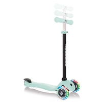 Тротинетка Globber 4 в 1 GO UP Sporty Lights - Ментово зелено