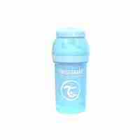 Шише против колики за бебета Twistshake 180 мл синьо