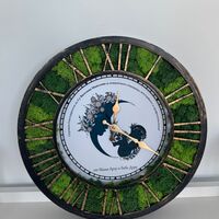 Часовник с Естествен Мъх