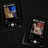 Рамка Spotify с любима песен и ваша снимка
