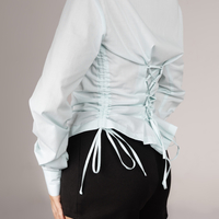 'AGLAIA' SHIRT IN BLUE BAY