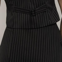 'JADE' Pinstripe Vest