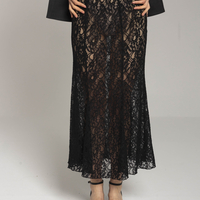'LACE' Long skirt