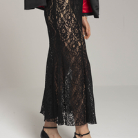 'LACE' Long skirt