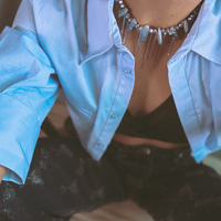 Raw Quartz Necklace