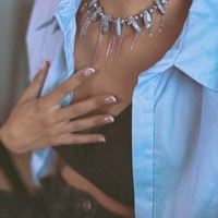 Raw Quartz Necklace