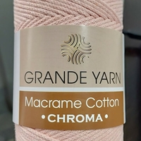 Макраме-GRANDE YARN COTTON CHROMA/GY23