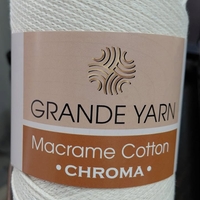 Макраме-GRANDE YARN COTTON CHROMA/GY27