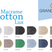 МАКРАМЕ- GRANDE YARN COTTON LUX/139GY