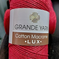 МАКРАМЕ- GRANDE YARN COTTON LUX/145GY