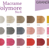 МАКРАМЕ GRANDE YARN 6/100