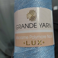 МАКРАМЕ GRANDE YARN LUX 4/120
