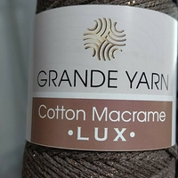 МАКРАМЕ- GRANDE YARN COTTON LUX/136GY