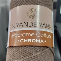 Макраме-GRANDE YARN COTTON CHROM/GY29