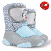 Детски апрески DEMAR DOGGY Paws Blue с естествена вълна
