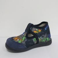 Детски ортопедични пантофи TODOR Blue crazy dino 21/29