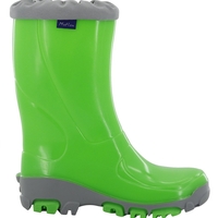 Детски гумени ботуши MUFLON neon green